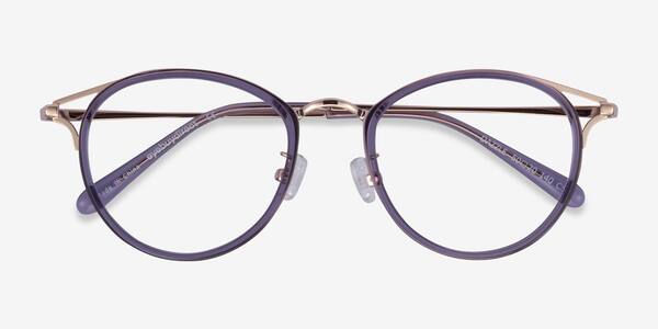 Violet Dazzle -  Acetate-metal Lunettes de vue