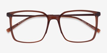 Clear Brown Easton -  Geek Acetate, Metal Lunettes de vue