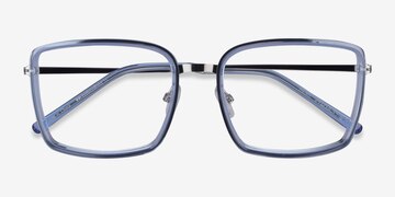 Blue Silver Remi -  Acetate Eyeglasses