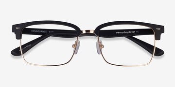 Black Gold Renaissance -  Metal Eyeglasses