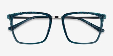 Teal Metaphor -  Coloré Acétate Lunettes de vue