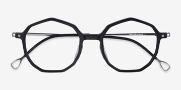 Black Silver Carmelo -  Acetate Eyeglasses