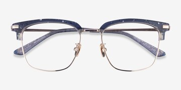 Gray Gold Actor -  Acetate Eyeglasses