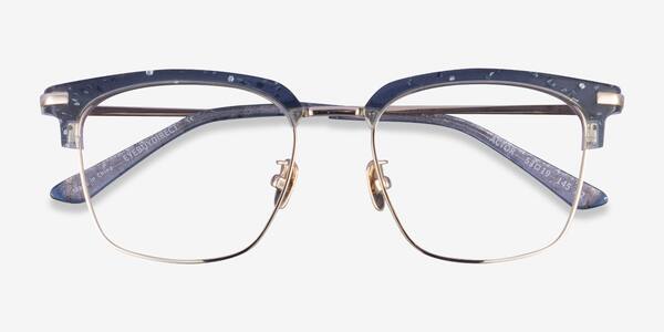 Gray Silver Actor -  Acetate Eyeglasses