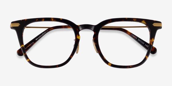 Tortoise Gold Hayes -  Acetate Eyeglasses