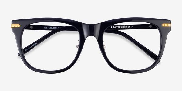 Black Gold Jefferson -  Acetate Eyeglasses
