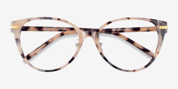 Ivory Tortoise Gold Luca -  Acetate Eyeglasses