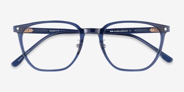 Clear Blue Hunter -  Acetate Eyeglasses