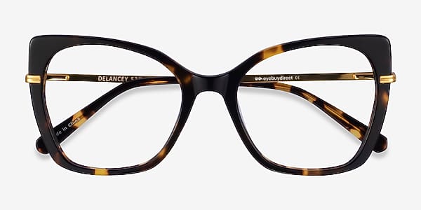 Tortoise Gold Delancey - Acetate Eyeglasses Tortoise Gold Delancey - Acetate Eyeglasses