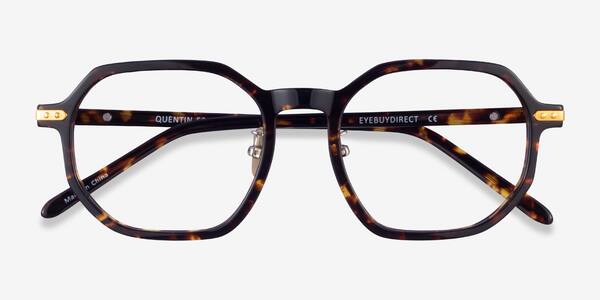 Tortoise Gold Quentin -  Acetate Eyeglasses