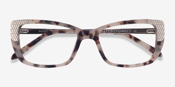 Ivory Tortoise Silver Gilded -  Acetate Eyeglasses