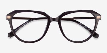 Brown Gold Exec -  Acetate Eyeglasses