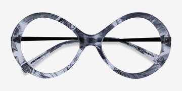 Black Striped Endless -  Acétate Lunettes de vue