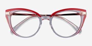 Clear Red Friday -  Acetate Eyeglasses