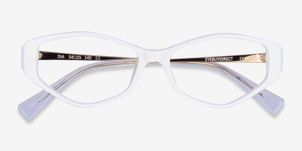 White Dia -  Acetate Eyeglasses