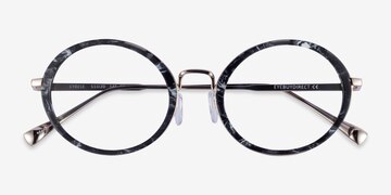 Gray Floral Gold Cybele -  Acétate Lunettes de vue