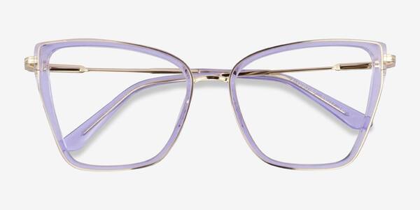 Clear Blue Purple Jacqueline -  Acétate Lunettes de vue