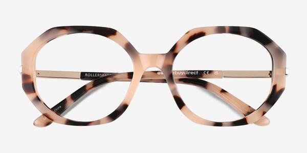 Ivory Tortoise Rollerskate -  Acetate Eyeglasses