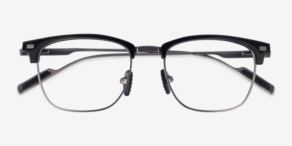 Black Gunmetal Charge -  Metal Eyeglasses