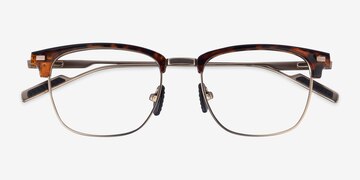 Tortoise Gold Charge -  Acetate Eyeglasses