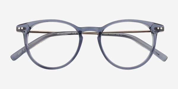 Clear Blue Snap -  Acetate Eyeglasses