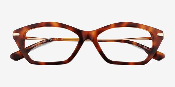 Tortoise Gold Vise -  Acetate Eyeglasses