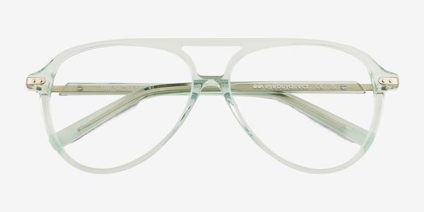 Clear Green Uni -  Acetate Eyeglasses