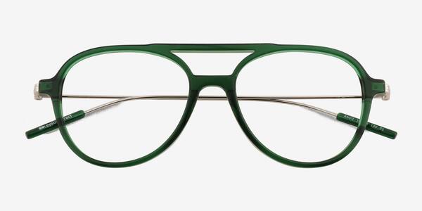 Clear Green Anvil -  Acetate Eyeglasses