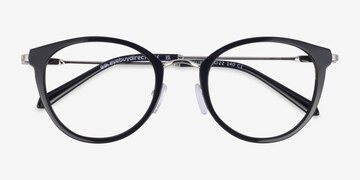 Black Secure -  Metal Eyeglasses