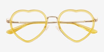 Jaune Loving -  Acétate Lunettes de vue