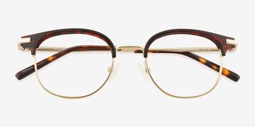 Gold Tortoise Hollander -  Acetate Eyeglasses