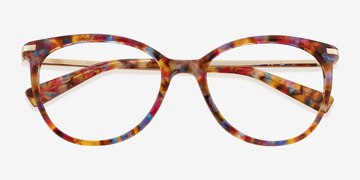 Fleuries Attitude -  Acetate, Metal Lunettes de vue