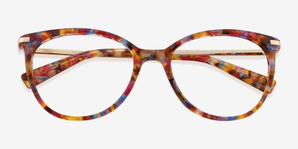 Floral Attitude -  Acetate-metal Eyeglasses