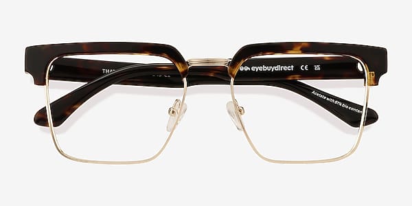 Tortoise Gold Thatcher - Metal Eyeglasses Tortoise Gold Thatcher - Metal Eyeglasses