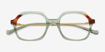 Green Tortoise Montclair -  Acetate Eyeglasses