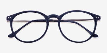 Blue Amity -  Metal Eyeglasses