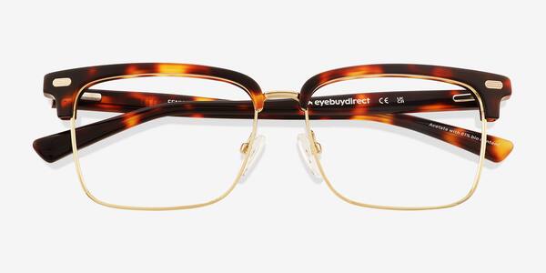 Tortoise Fenwick -  Metal Eyeglasses