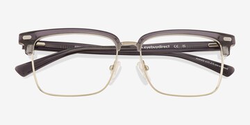 Blue Fenwick -  Metal Eyeglasses