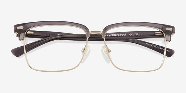 Blue Fenwick -  Metal Eyeglasses