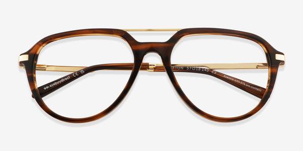 Brown Grafton -  Metal Eyeglasses