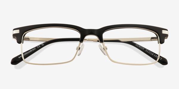 Black Ulrich -  Acetate Eyeglasses