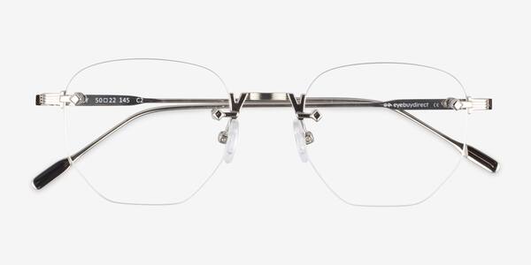 Argenté Gadsby -  Métal Lunettes de vue