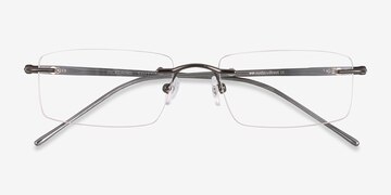 Gunmetal Pickering -  Légèreté Métal Lunettes de vue