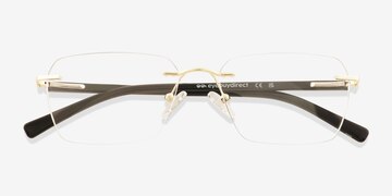 Gold Greystone -  Acetate Eyeglasses