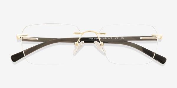 Gold Greystone -  Acetate Eyeglasses