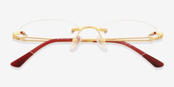 Gold Chamberlain -  Metal Eyeglasses