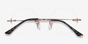 Round Shape Prescription Eyeglass Frame.