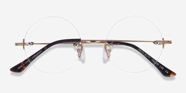 Golden Palo Alto -  Metal Eyeglasses
