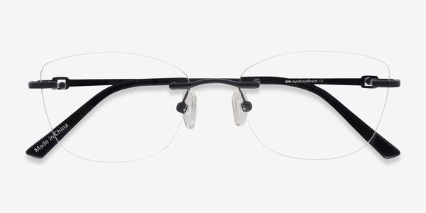 Noir Vince -  Métal Lunettes de vue