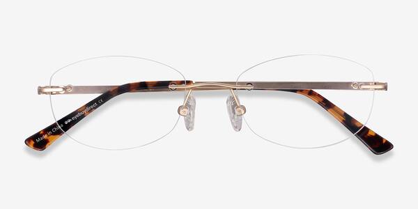 Gold Athena -  Metal Eyeglasses